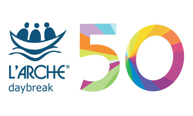 Daybreak 50 anniversary logo