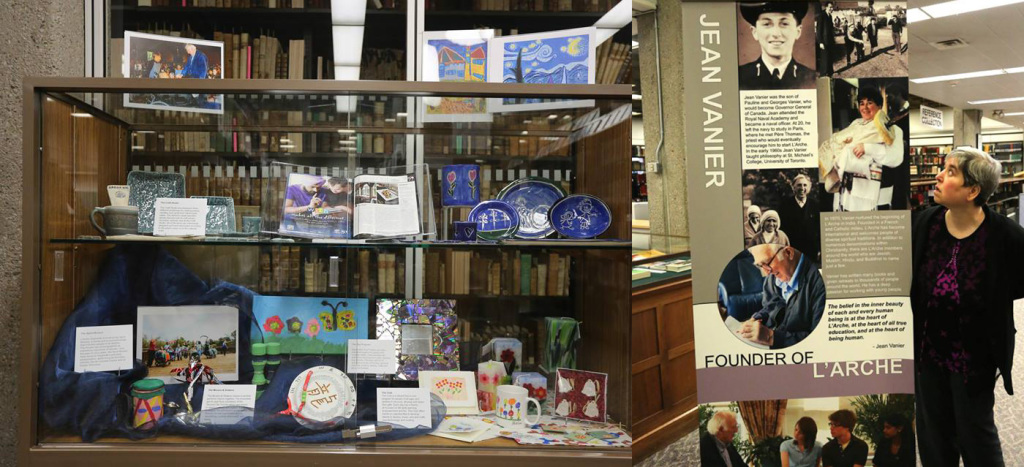 October - Kelly Library Exhibit at the University of Toronto celebrated the history of L'Arche, Jean Vanier, and Daybreak
